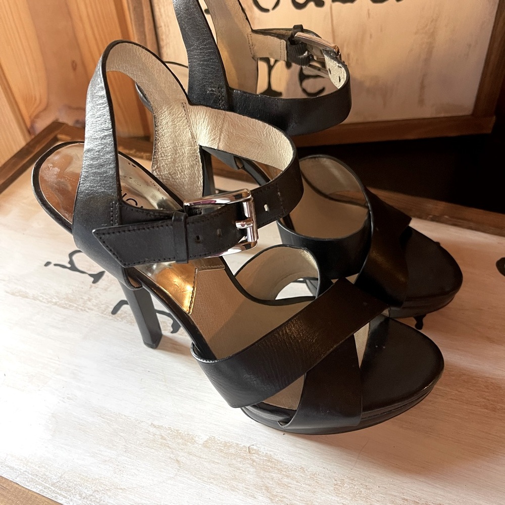 Black Michael Kors heels